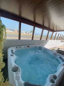 Beach villa private heated pool - Image 5