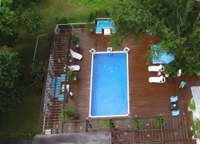 2 Homes/5000sqft Pool Deck,Heated Pool,Giant Chess - Image 2