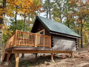 On The Rocks Primitive Cabin (3)@Spring Lake Ranch - Image 2
