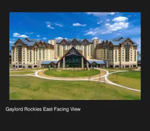 In front of the Gaylord Rockies Resort, near the DIA - Image 4