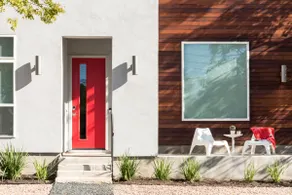 Unwind on the Private Patio of the East Austin Lodge - Image 2