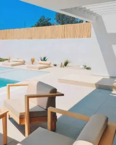 Villa Neo with 2 private pools, bbq, jacuzzi and sauna - Image 5