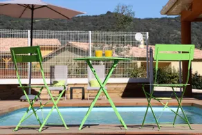 Beautiful T2 New, Heated Pool, Caretaker In Closed Property 2mins from the Beaches - Image 4