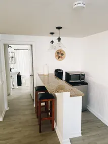Clean & Modern Studio w/ King Bed & Pull-Out Couch - Image 3