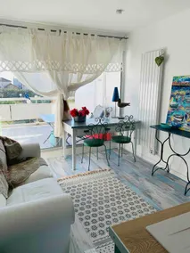 Nice sea-view studio, bohemian chic style Cerfa 14004*03 - Image 5