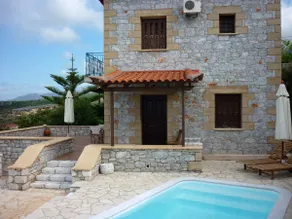 Villa Phoebe in Stoupa, very quiet area, private pool, spectacular sea views. - Image 2