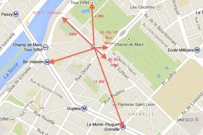 EiffelTower Charming 2-room apt in quiet&safe bldg - Image 2