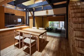 [No extra charge! Uniform price for up to 5 people] Entire townhouse/Free WiFi/Fully equipped kitchen! Maru-kyoto Gakurin-an - Image 2