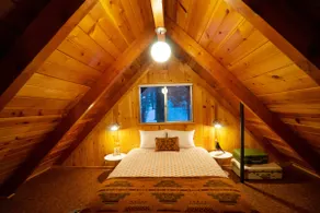 Stōkhaus A-frame | Retro Retreat + Hot Tub - Image 5