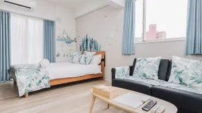 AFP Tennoji Minami Apartment, Apartment 2 with a double bed and sofa bed - Image 4