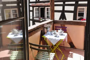The LITTLE WOLF***** - A balcony over the garden - Image 3