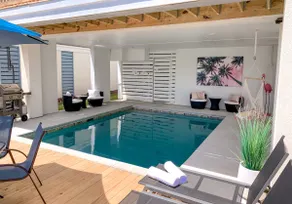 Ny 6 sovrum Beach House, däck, uppvärmd pool, hiss, sovplatser för 22 gäster - Image 5