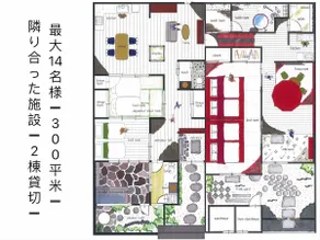 [Shinponjin Pu + Yukimura] ★ 300 sqm 3 bathrooms 3 gardens 2 bathrooms ★ 3 minutes to subway ★ direct to Shinsaibashi ★ authentic food - Image 4