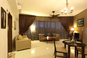 Bali Style Teak Wood Furniture 1BR w Infinity Pool - Image 2