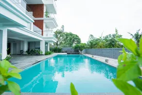 Pvt Battub comn Pool & Gym Entir 1BHK Service Apt. - Image 5