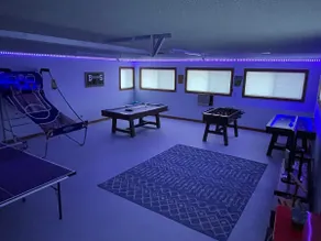 Gameroom! King Bed! WiFi! Roku TV’s - Image 4