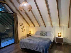 Beautiful cabin next to a stream, pure nature - Image 3