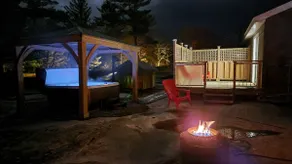 Modern Honey Harbour Escape | Hot Tub BBQ Fire Pit - Image 3