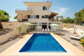 Villa 'Salinas De Mallorca' avec piscine privée, Wi-Fi et climatisation - Image 2