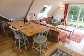 Country views to the sea, log-burning stove… - Image 5