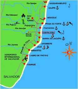 Guarajuba, Praia, Camaçari - Ba, Beach flat - Image 2