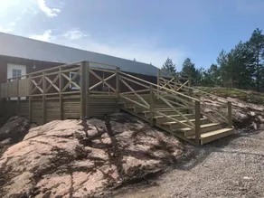 Top cabin with miles of view of the forest and lake - Image 5