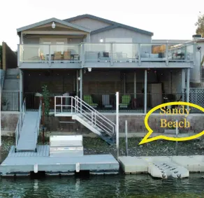 Riverfront Retreat-Sandy Beach & Oversized Decks - Image 3