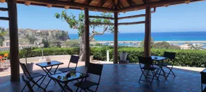 Studio with pool and terrace overlooking the sea - Image 3