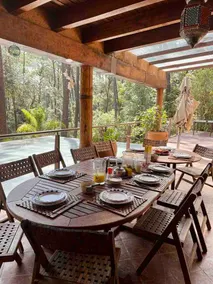 THE HOST · Forest Retreat · Pizza Oven · Fire Pit - Image 2