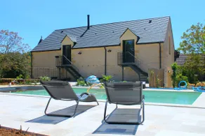 Vaurizeaud, air conditioning and heated pool 15 min Sarlat - Image 2