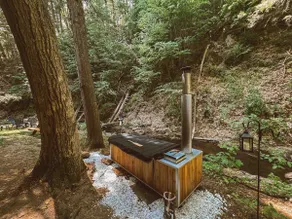 Creek Side Cabin with Wood Fired Hot Tub and Fire Pit - Image 2
