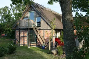 Unique accommodation under a thatched roof, pool and playground - Image 2