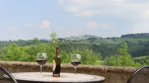 THE BEST VIEW two-room apartment overlooking San Gimignano - Image 3