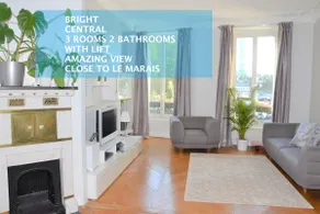 ❤️❤️Paris Center Bastille Magnificient view Flat 3 rooms 2 bedrooms - Image 2