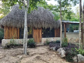Mayan thatched cabaña with private cenote - Image 3