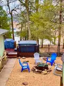 Lakefront Hot Tub Fire Pit Sailaway Cabin - Image 5