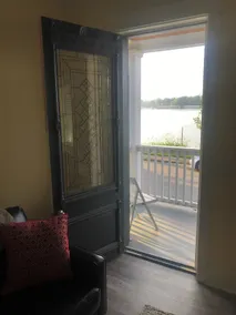 Remodeled Riverfront Unit - Porch with River View - Image 3