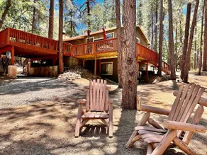 Lazy Bear Cabin BBQ FirePit Goldwater Lake - Image 3