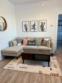 Cute remodeled 2 bedroom with office, long drive way, and 75” TV. - Image 5