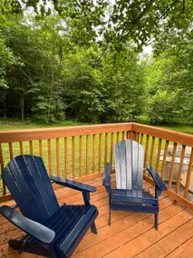 1-Bedroom Cottage, Large Deck, 1-Acre with a Creek - Image 4