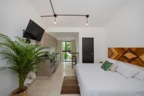 Spacious Studio*A/C*WIFI*Patio*Cancun Downtown* - Image 3