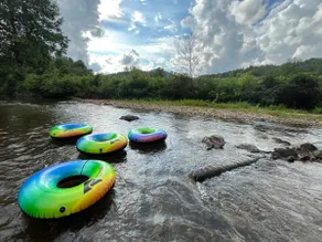 Directly on Warwoman Creek - Barking Bear Cabin - Image 3