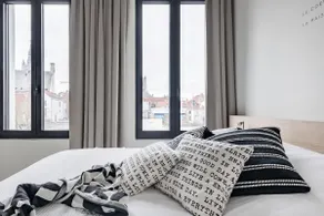 Design Apartment with Balcony and View over Ghent Towers - Image 5
