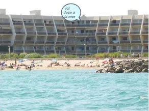 Palavas 2-bedroom facing the sea, truly on the 1st line - Image 4