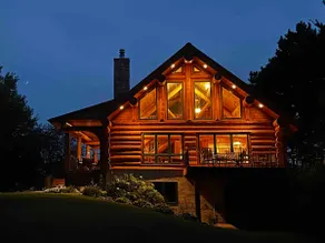 Cozy Log Cabin on Lake 1hr from Mpls, Sleeps 14 - Image 5