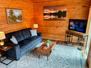 Northwoods Log Cabin w/ Pond & 10 Acres - Image 3