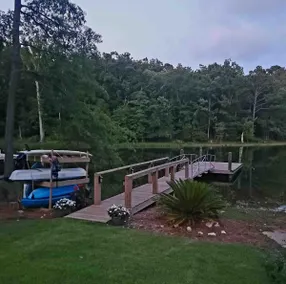 Lakefront guesthouse with private dock. - Image 4