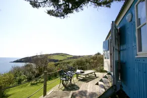 Shepherd's Hut Gorran Haven Panoramic Ocean Views - Image 5