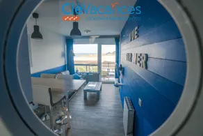 Duplex with breathtaking view of the sea-plage 70 m away - Image 3