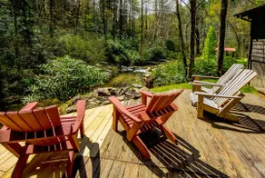 Private Riverfront Cabin: 9 Acres,  Trails to Waterfalls - Image 2